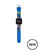 Super Mario Bros. Red Printed Strap LED  Watch