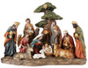 Resin Nativity 11 figures - 8 Inch