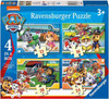 Ravensburger Paw Patrol 4 in a Box Jigsaw Puzzle – 12, 16, 20 & 24 Pieces