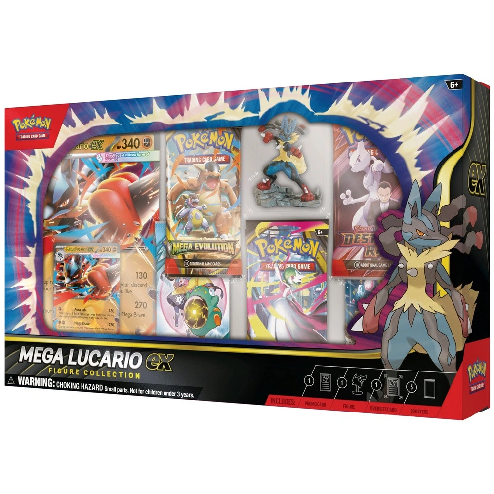Pokémon Trading Card Game (TCG): Mega Lucario ex Card Collection