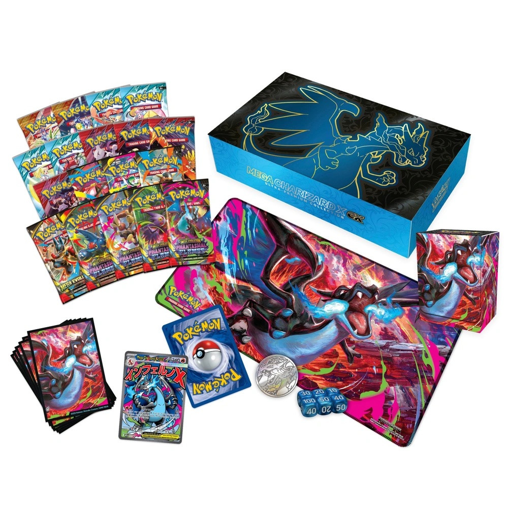 Pokémon Trading Card Game (TCG): Mega Charizard X ex Ultra-Premium
