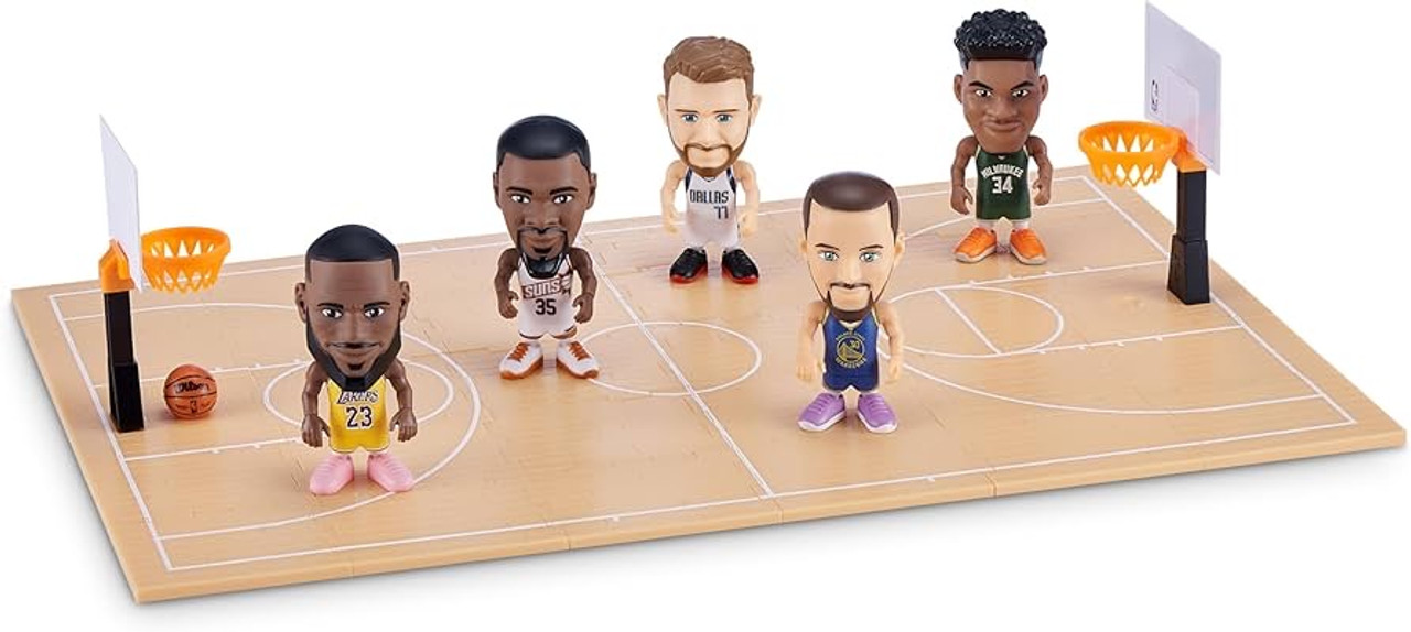 Zaru5 Surprise NBA BALLERSレブロン黄色 フィギュア Amazon.com: 5 Surprise NBA Ballers Series 1 by ZURU