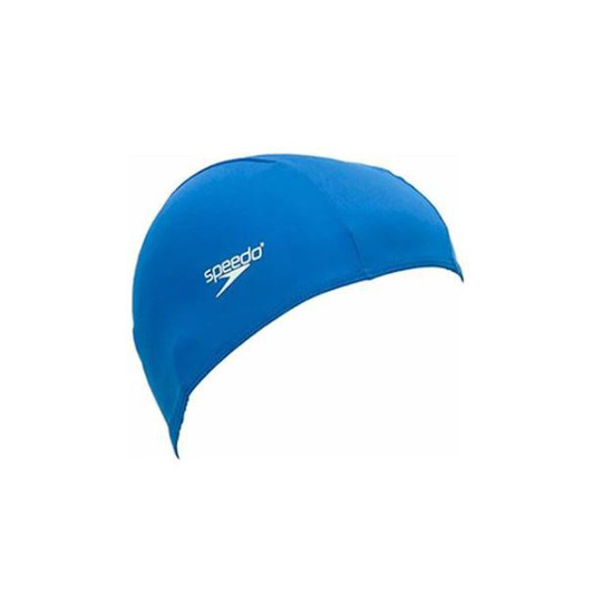 Speedo Polyester Caps (Blue, Adult)