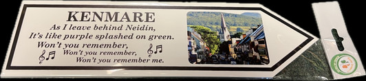 Kenmare "As I Leave Behind Neidin" Sign Post Signs