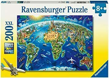 World Landmarks Map       200p