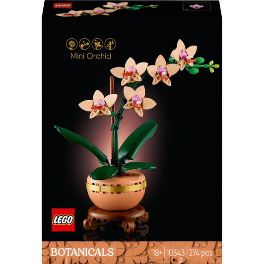 LEGO Botanicals Mini Orchid Faux Plant Set 10343
