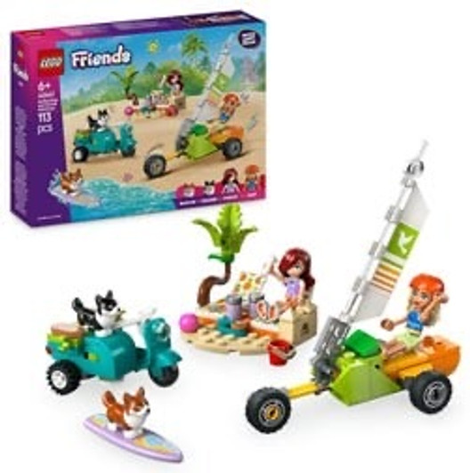 Surfing Dogs and Scooter Adventure