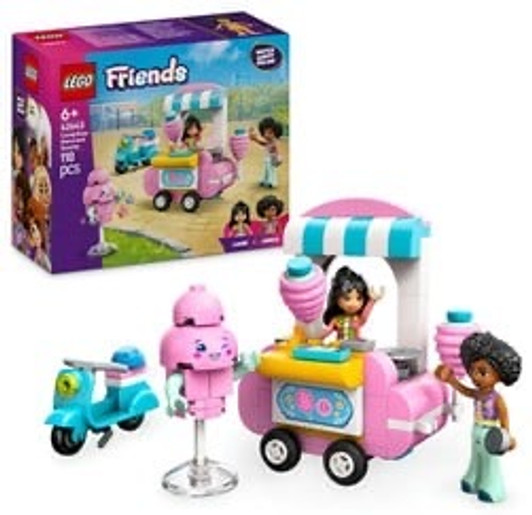 LEGO Friends Candyfloss Stand and Scooter Toy 42643