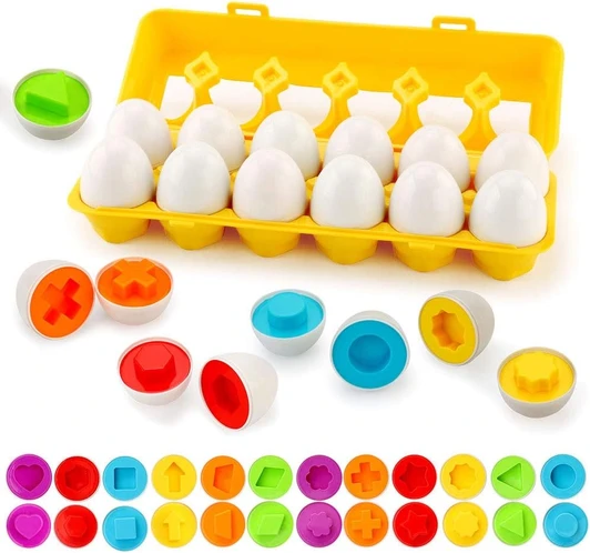 Joy Grow Matching Eggs Color&Shape Recognition Sorter