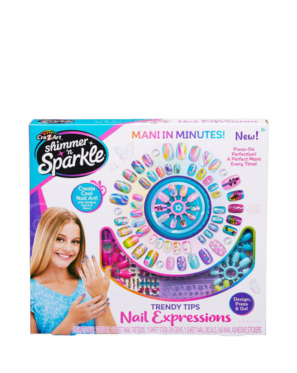 Shimmer 'N Sparkle Trendy Tips Nail Expressions