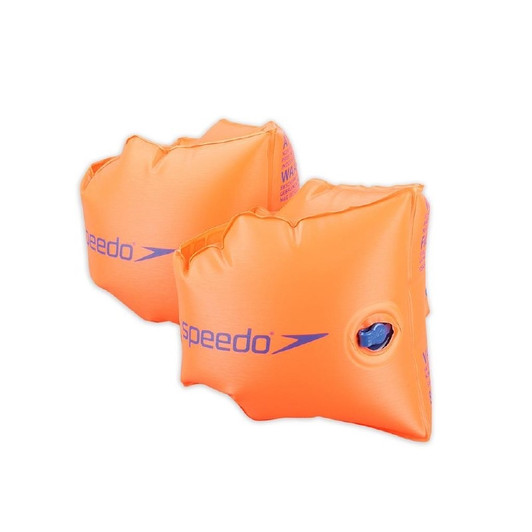 Speedo Armbands (Orange, 6-12 Years)