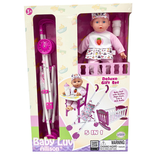 Baby Luv 5In1 Gift Set