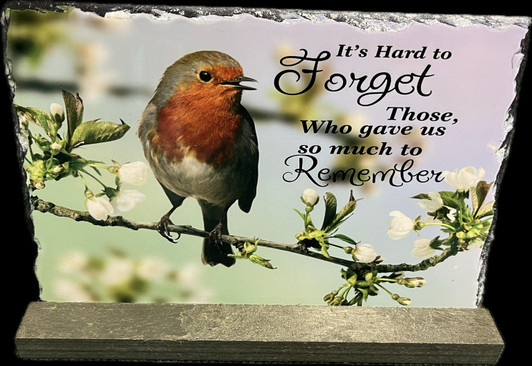 It's Hard to Forget Those Memorial Plaque