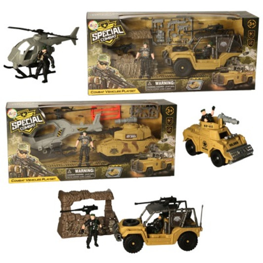 Bravo Force Combat Play Set (2 Asst)