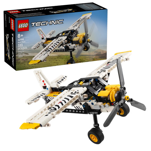 LEGO Technic Bush Plane Building Toy for Kids 42198