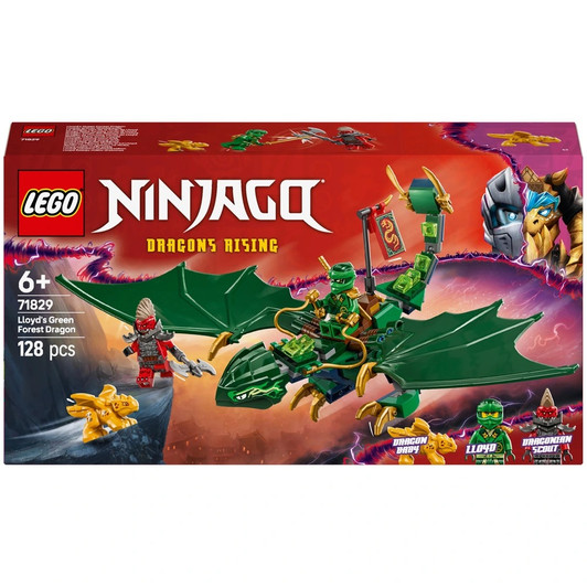 LEGO NINJAGO Lloyd’s Green Forest Dragon Toy 71829