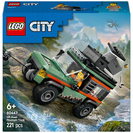 LEGO City Off-Road 4x4 Mountain Truck Toy 60447