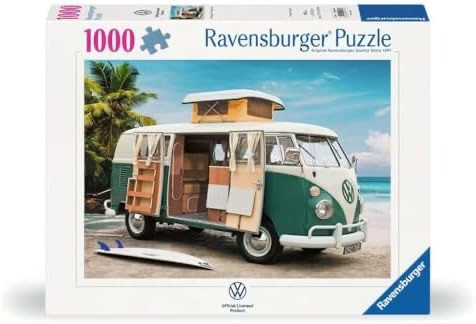 Ravensburger Volkswagen T1 Camper Van Jigsaw Puzzle – 1000 Pieces