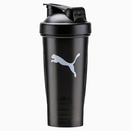 Puma Shaker Bottle (Black, 600ml)