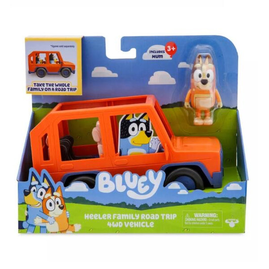 Bluey S11 Heeler Family Rd Trip - 4Wd Vehicle