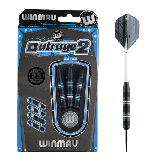 Winmau Outrage Brass Darts V2.0 23g