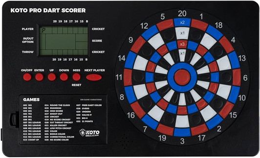 XQMax Dublin Electronic Darts Scorer - Dart Counter