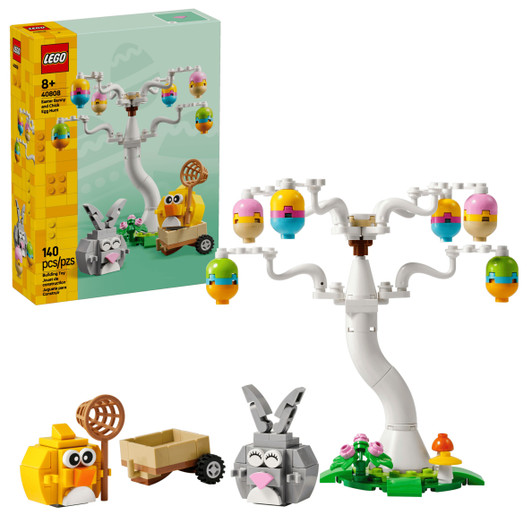 LEGO Easter Bunny and Chick Egg Hunt