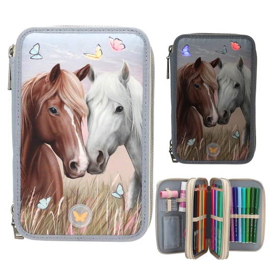 Miss Melody Triple Pencil Case LED