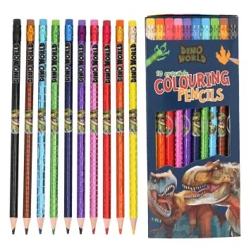 Dino World Erasable Colouring  Pencils