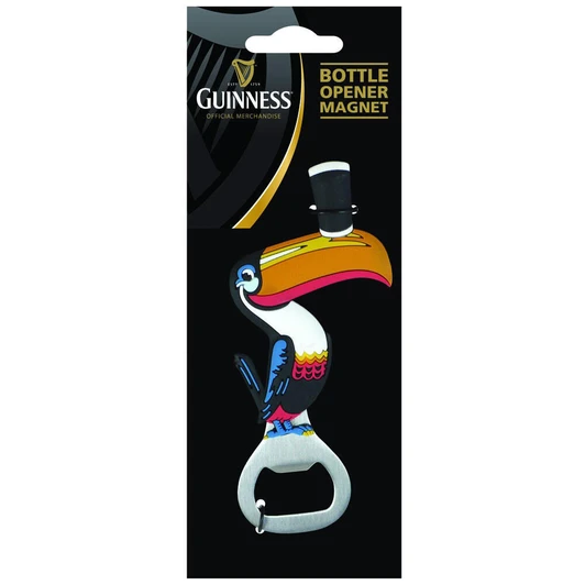 Guinness Toucan PVC Opener Magnet