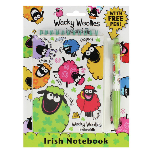 Wacky Woollies Notebook With Free Pen