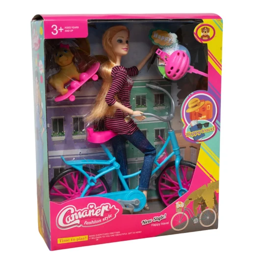 Doll & Bike Play Set
