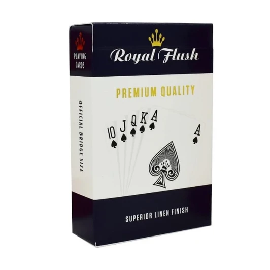 Royal Flush Linen Finished Playing Cards