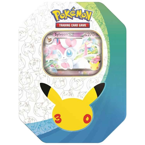 Pokémon TCG: 30th Celebration Sylveon ex Tin