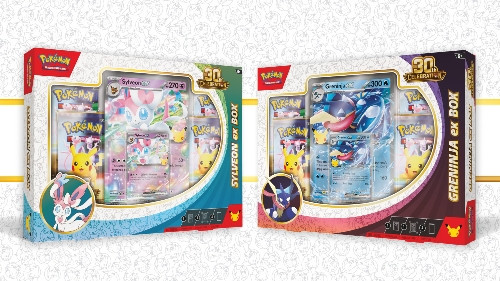 Pokémon TCG: 30th Celebration Sylveon ex Box