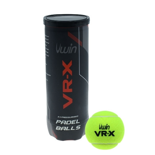 Uwin VR-X Padel Balls (Tube of 3)