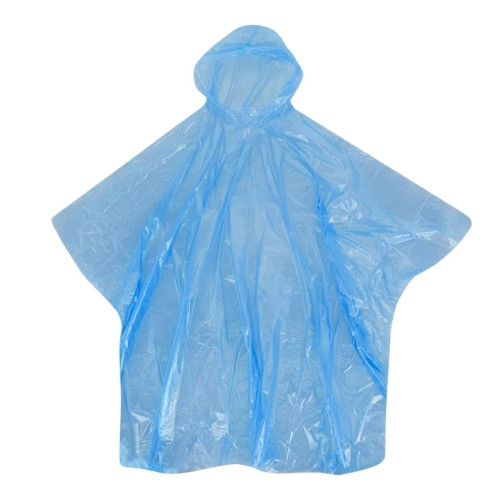 Six Peaks FlashCover Disposable Poncho (Clear, One Size)