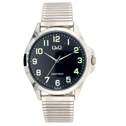Q&Q Gents Expander Bracelet Watch (AY21226BFEX)