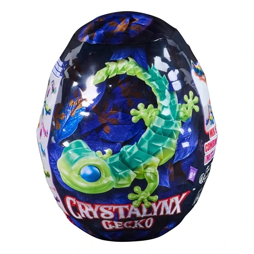 CrystaLynx Collectible Articulated Gecko - Assorted