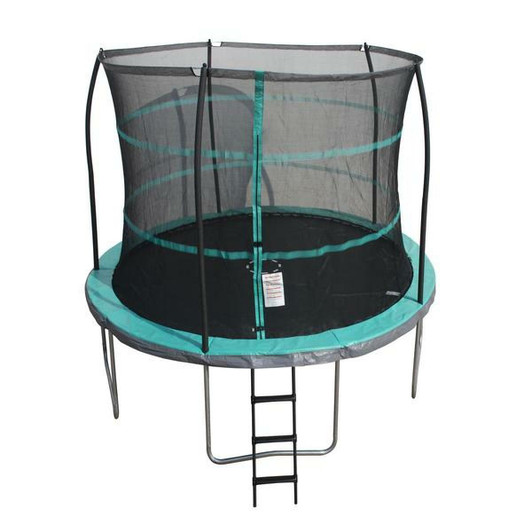 12Ft Trampoline & Enclosure With Ladder & Anchor Kit