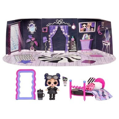 L.O.L. Surprise! Furniture Cozy Zone and Dusk Doll