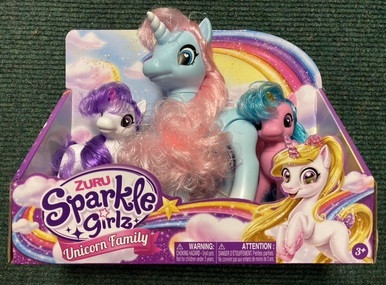Sparkle Girlz Pony Family