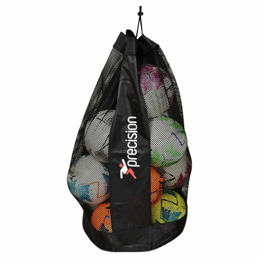 Precision 12 Ball Sack (Black/Silver) (Black, 12 Ball)