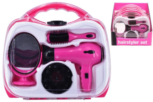 B/O Hairdryer Set In Carry Case / Display Box
