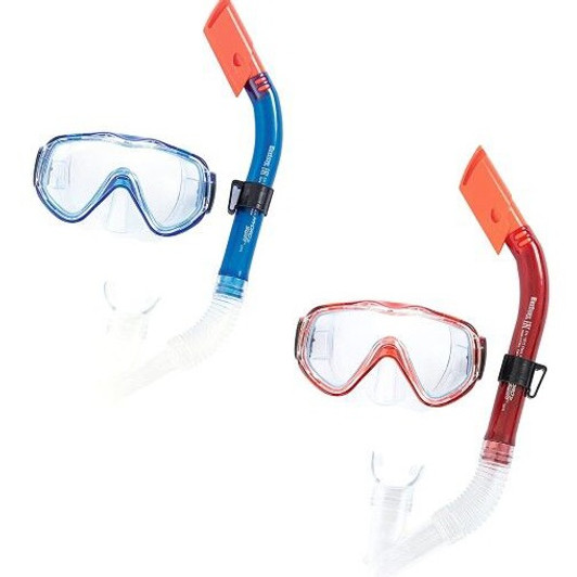 Hydro Swim Blue Devil Snorkel Set