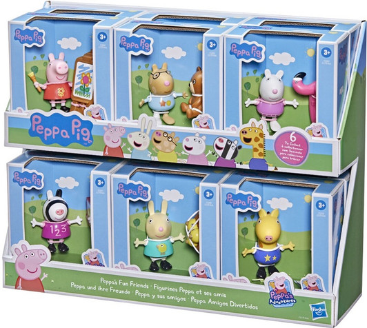 * Peppa's Fun Friends Figures - 8 Asst.