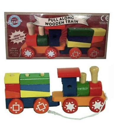 Wooden Train Set