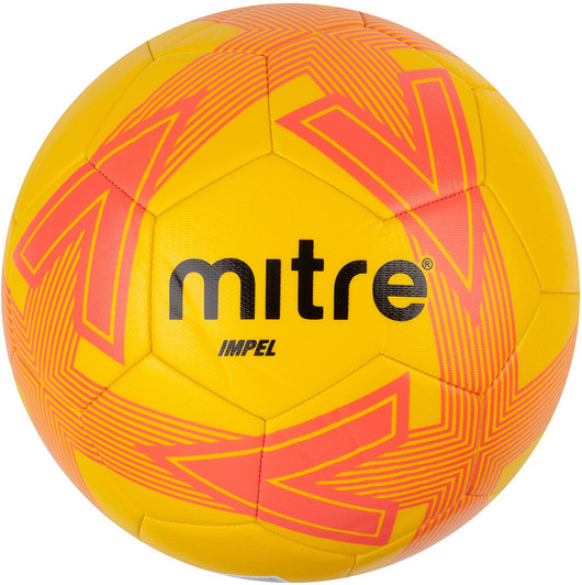 Mitre Impel Training Ball (5, Yellow/Tangerine/Black)