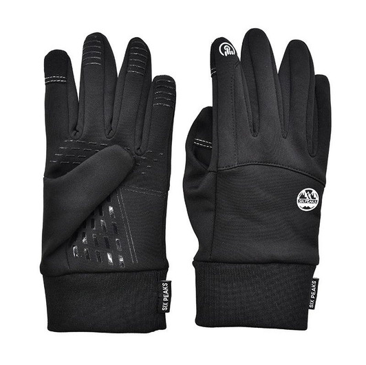 Six Peaks Winter Thermal Gloves (Black, Medium)