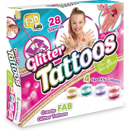 Fab Lab Glitter Tattoo Kit